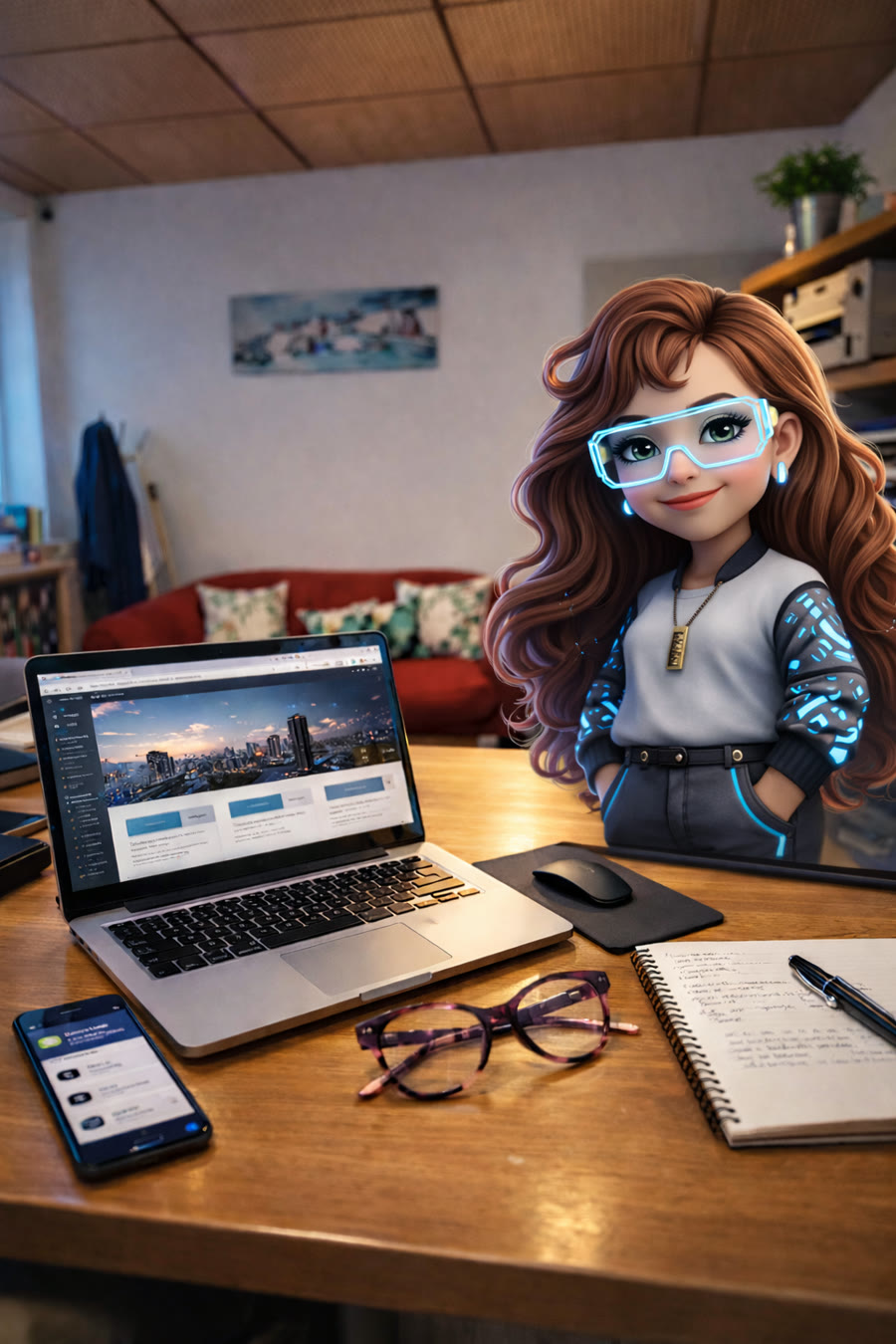 Neurablue — studio de montage IA CMULTIMEDIA